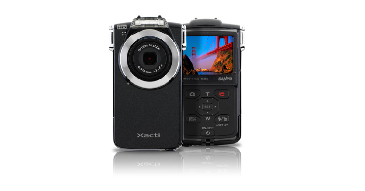 Sanyo releases very Flip-like HD pocket-size dual camera